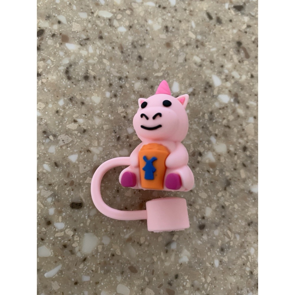 Dutch Bros Straw Topper 9/29/2026 Eunice PINK UNICORN 1 New